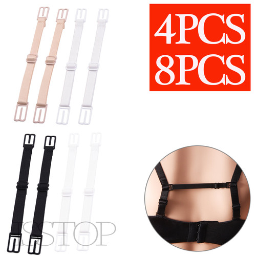 8pcs bra strap clips elastic - bra,