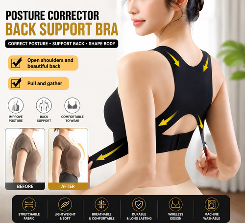 Women posture corrector bra - corrector,